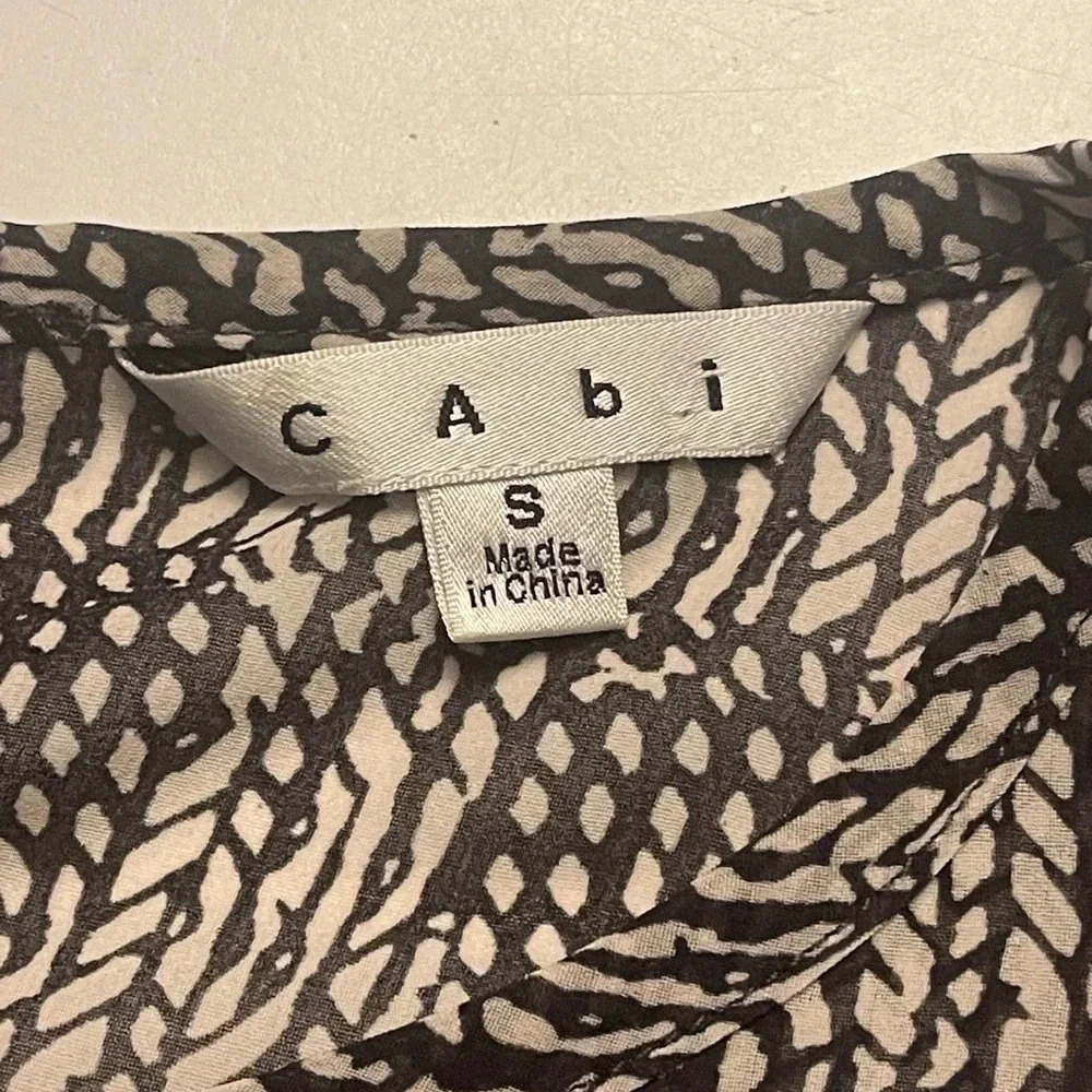 CAbi Chloe Sleeveless Small Tunic Blouse - Picture 7 of 8